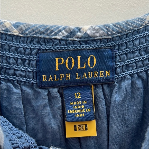 Polo by Ralph Lauren Blue Ruffled Tiered Sundress - Picture 3 of 3